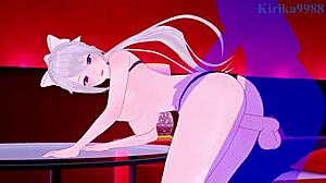 Does Nui Sociere get creampied by Higuchi Kaede?