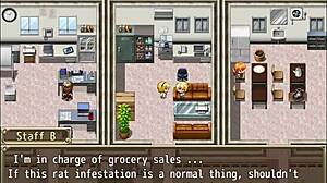 Farah gets trapped on the roof.