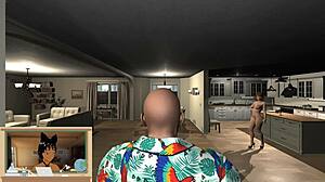 Oh, sonia teases and dances sexy in hentai 3D!