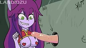 Intense furry action with the 3 Yordelis cartoon.