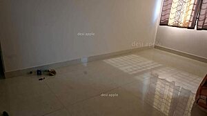 I got my Tamil maid Prabha to jerk my dick between work.