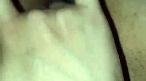 My pussy gets creamy as I experience an incredible orgasm in vertical video