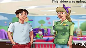 Summertimesaga - Don't barge in if the barn shakes with wild hentai action