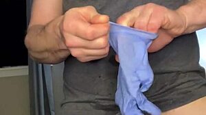 Flexible come thru plug and hardcore masturbation