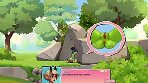 she says, 'this horny young orc is face-sitting the lucky boy in the game!'