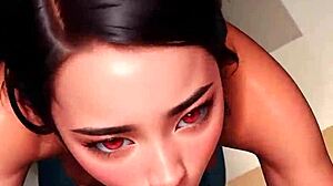 ai generated party rocks with anime hentai