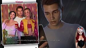 Dreamland Episode 19: Detailed Fingering Of Slutty Pussy In Public Outdoor Game Leading To Orgasm.