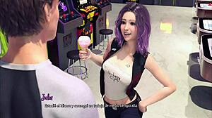 in gameplay story 3 season 1, i meet julia in this fantasy anime