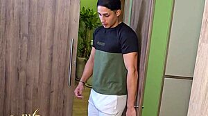 curvy milf monique fuentes catches roommate spying and demands hard sex for rent