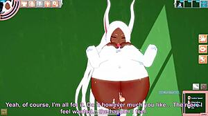 Big-Ass Bunny Reaches Orgasm