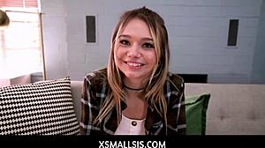 Mia Kay Helps Lose Virginity With Hot Teen 18+ Stepsis