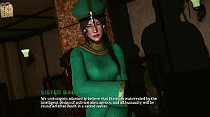 Eternum 177 game with fat curvy babe in sexy outfit