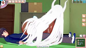 Big-Ass Bunny Reaches Orgasm