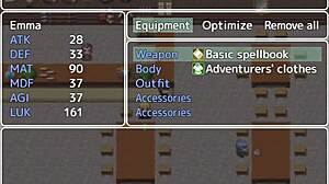 forming group with three hot virgin girls - big-breasted adventurer cuckold harem rpg part 1 😍