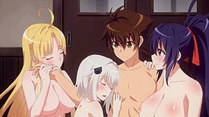 dxd hero anime fanservice compilation video