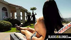 Blacksonblondes Busty Wife's Holes Filled By Big Dick Trainers