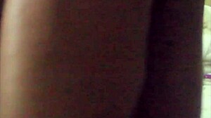 Hot maid intensely fucks oga with big black cock, slapping and squirting