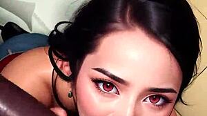 ai generated party rocks with anime hentai