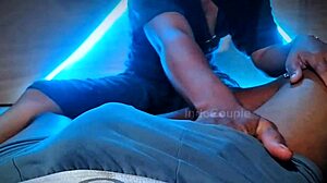 Public massage in Indonesia turns into a sensual experience