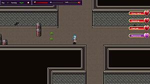 i play city of secrets pt 3, defeating the first boss in this hentai game