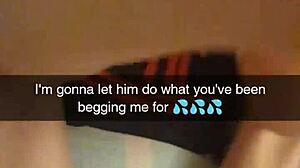 Real Cheating Girlfriend Gets Creampie Revenge On Snapchat -Richelle Rose