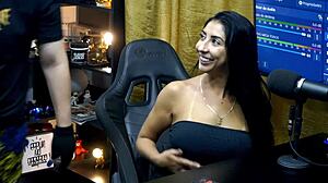 ruan checks renatinha mello's panties, sparks fly in podcast episode