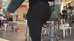 Hidden Big Ass in Yoga Leggings