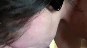 Wife Demonstrates Expert Blowjob Skills And Swallows Completely