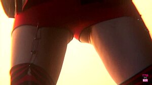 Two lesbian friends use dildos in hardcore anal action