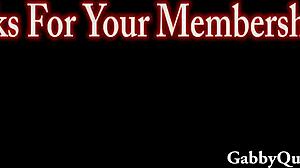 cheating latina gabby quinteros caught blowing lawn guy outdoors