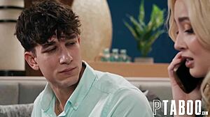 religious couple lexi and parker break rules in wild threesome!