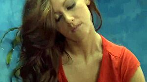 oiled massage session with horny babe