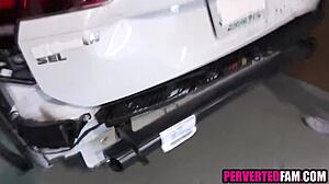 step daughter forced to bang step dad with no choice