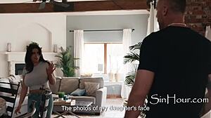 Big tits teacher has an affair with a rough lover