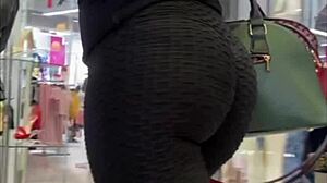 Hidden Big Ass in Yoga Leggings