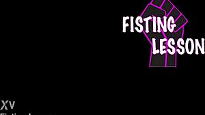 veronica leal stretches her skinny ass with anal fisting and fingering for a real orgasm