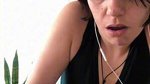 Join Me to Learn German with a Cute Curvy Brunette in a Fun Way