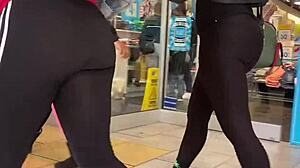 Hidden Big Ass in Yoga Leggings