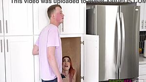 nastysis delilah day plays hide and seek with stepbro