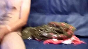 He comes home tired from work and craves oral fun with a hot Italian milf indoors