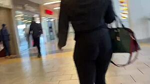 Hidden Big Ass in Yoga Leggings