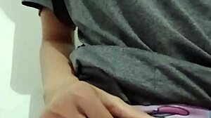 Curvy Latina Gropes Big Natural Tits