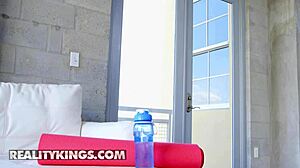 Xander scores big, FUCKING gf Haley Reed and slutty stepmom Cory Chase together - Reality Kings