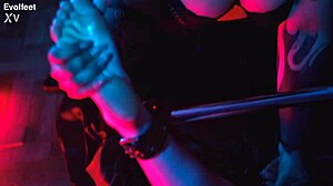 Bound Foot to Tickle and Suck