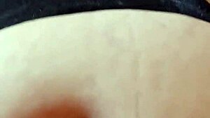 Pregnant Gretala Flashes In Transparent Thong