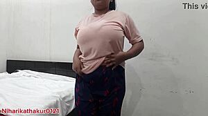 Desi Indian Girl Niharika Shows Big Boobs and Pussy with Full Audio