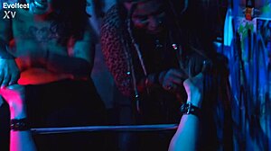 Bound Foot to Tickle and Suck