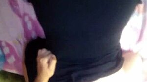 In my cousins' room, he fucks me doggystyle, bent over.