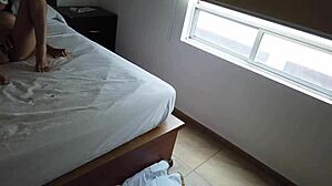 Kendra, another horny skinny milf model, screams in hotel amateurs.