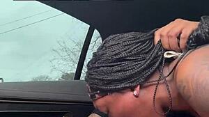 Ebony Milf Sloppily Sucks Big Black Cock For Air Forces